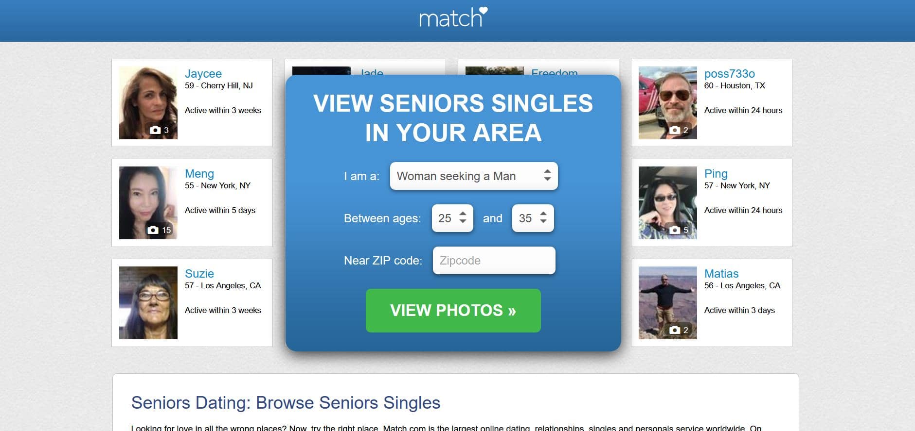 internet dating for over 50